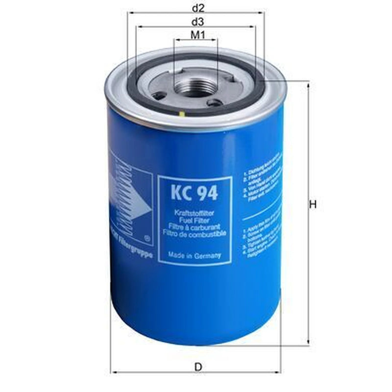 Mahle Fuel Filter Element KC 94