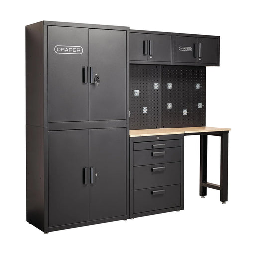 Draper Garage Workstation MS100 Steel Storage Unit with Lockable System