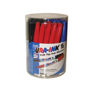 Markal DURA-INK® 15 Fine Tip Marker Mixed Colours (Tub 48) - MRK-96070