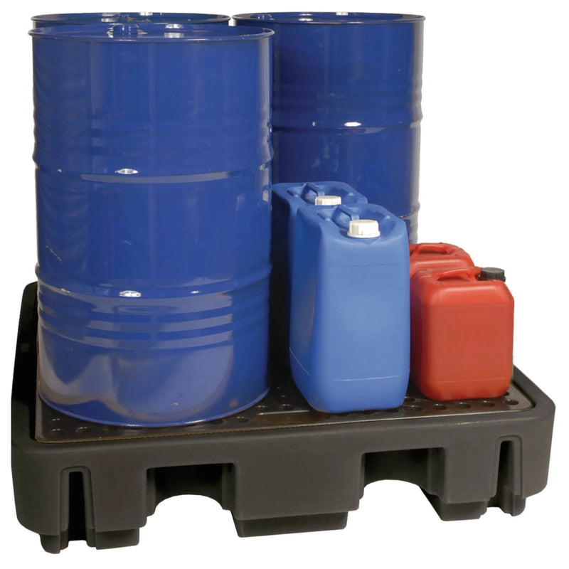 Draper Four Drum Spill Containment Pallet 250L