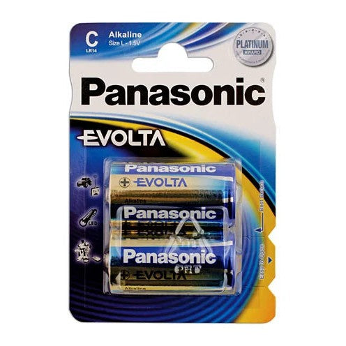 Panasonic Evolta C Cell Battery 2pc x 12 - CPL