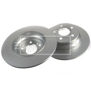 Borg & Beck 2 x Solid Rear Brake Discs BBD4354
