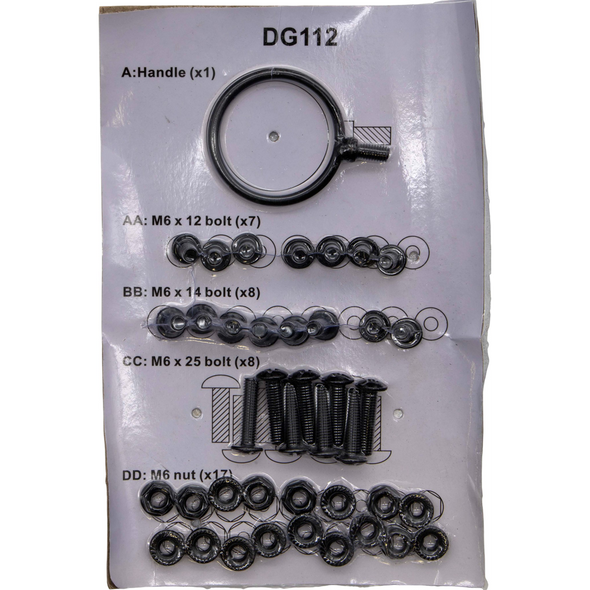 Sealey Hardware Kit (includes part 'A')