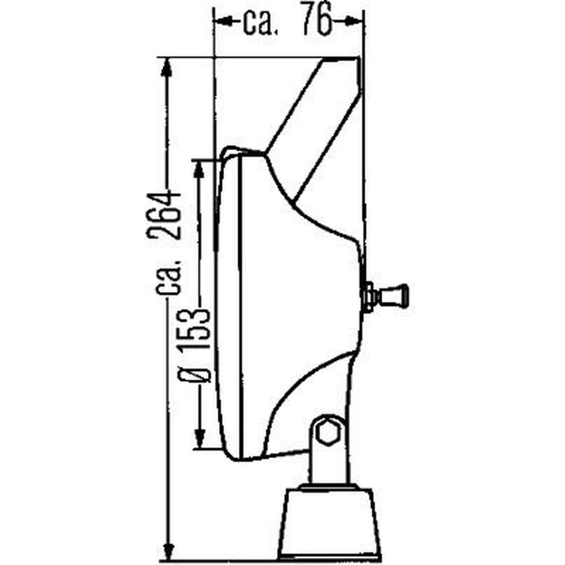 Hella Worklight High 1G4 004 480-001