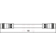 Apec Brake Hydraulic Hose Line Rear HOS4062