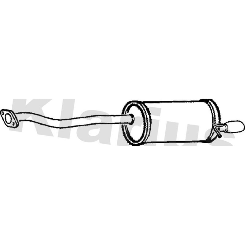 Klarius Box With Tail Pipe Rear SU62C