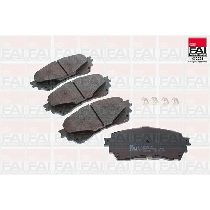 FAI Front Brake Pad Set BP345