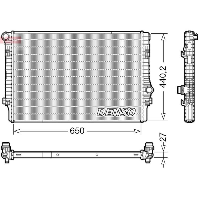 Denso Engine Radiator DRM32049