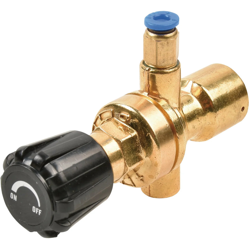 Draper MIG Gas Bottle Regulator W471D for Disposable Cylinders