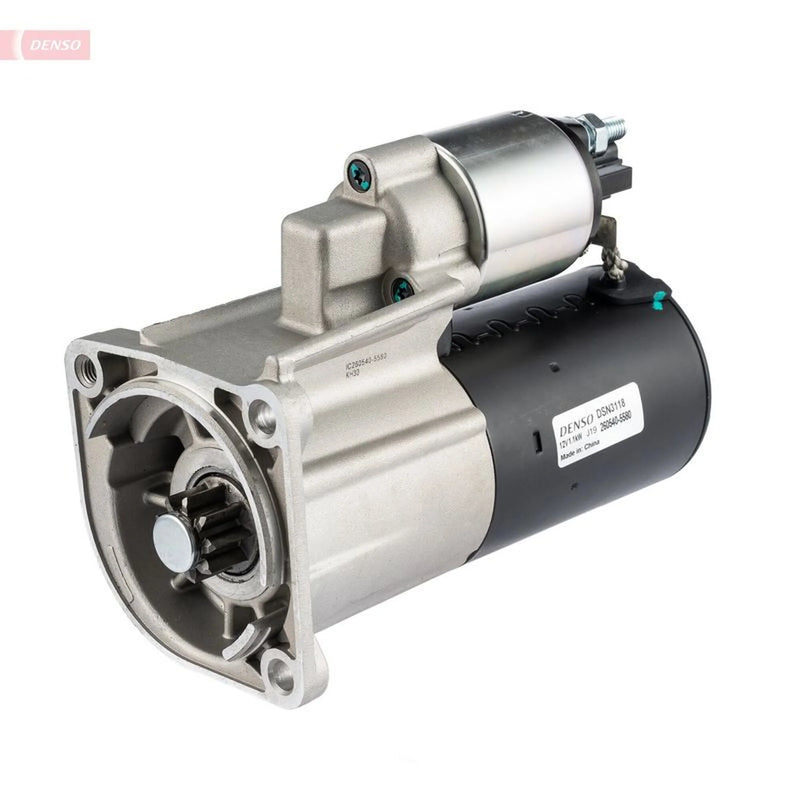 Denso Starter Motor 12V 1.1kW 9 Teeth DSN3118