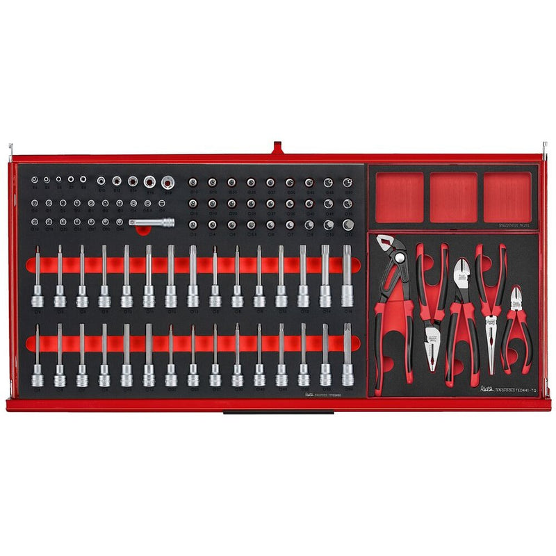 Teng Tools Mobile Tool Kit 513 Pieces Red TKW37R513F