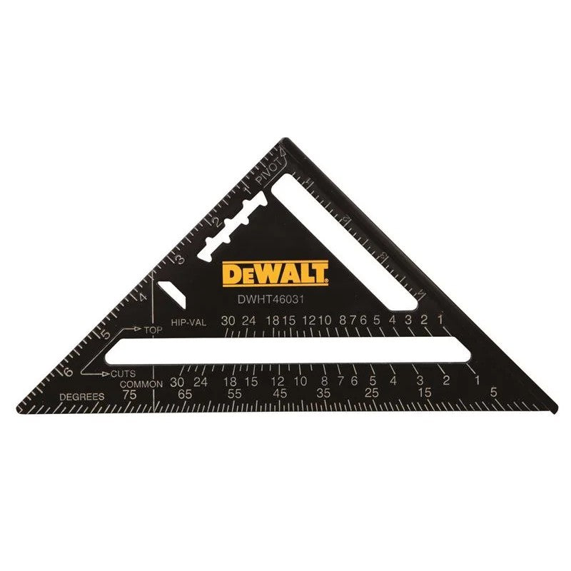 DEWALT Hand Tools Speed Square 175mm (7in) - DWHT46031-0