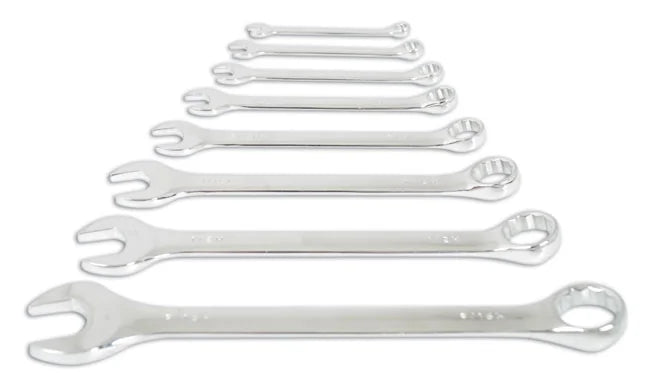 Laser Tools Whitworth Combination Spanner Set 1/8" - 9/16" 8pc - PL