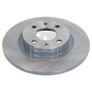 Febi 2 x Solid Front Brake Discs 10618