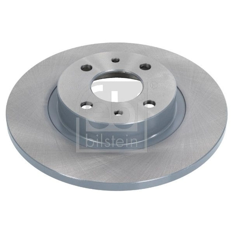 Febi 2 x Solid Front Brake Discs 10618