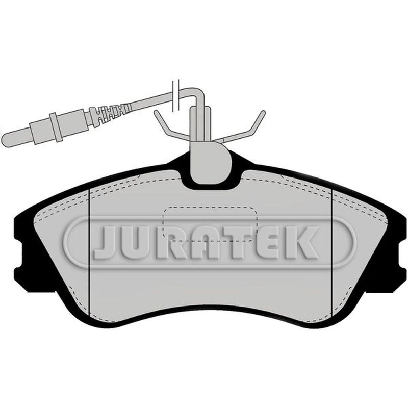 Juratek Front Brake Pad Set JCP1112