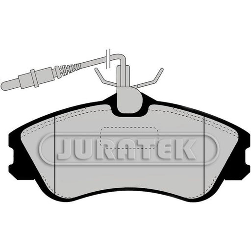 Juratek Front Brake Pad Set JCP1112