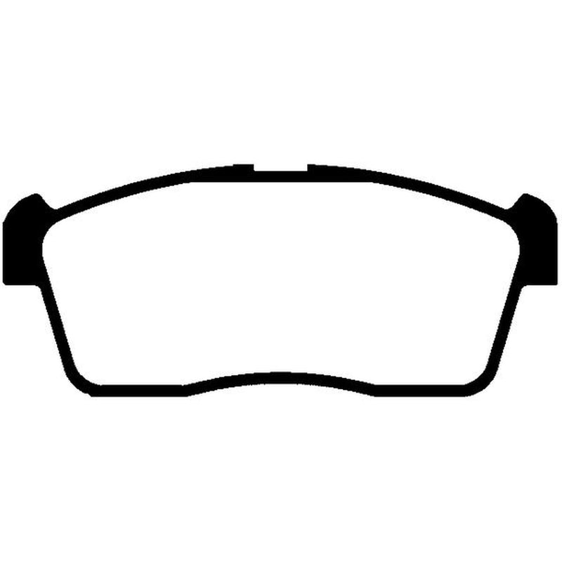 Abtex Front Brake Pad Set PLU3798