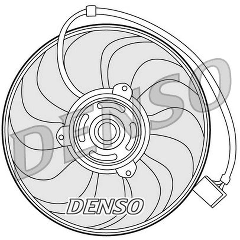 Denso Engine Cooling Fan DER27001