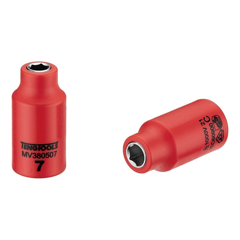 Teng Tools Insulated Socket 3/8" Drive 6mm