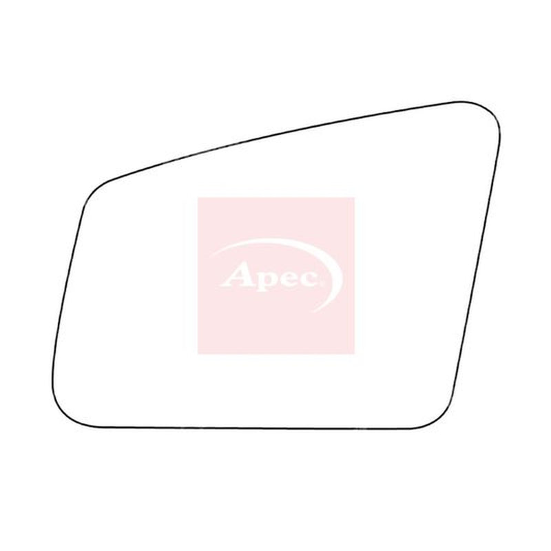 Apec Exterior Wing Mirror Glass Left AMS2767A