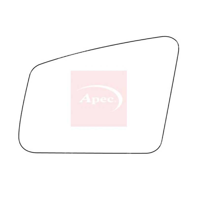 Apec Exterior Wing Mirror Glass Left AMS2767A