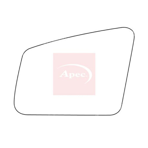 Apec Exterior Wing Mirror Glass Left AMS2767A