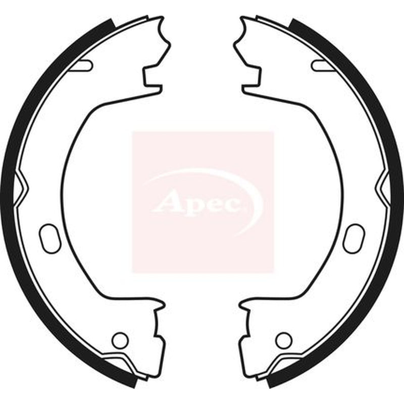 Apec Parking Brake Shoe Set SHU695