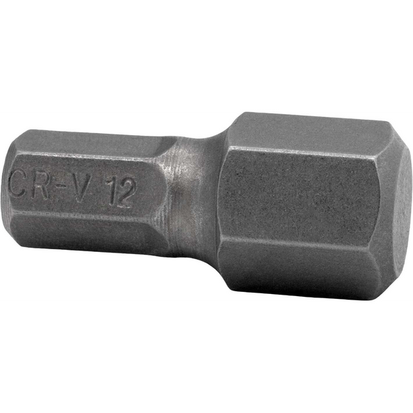 Sealey Hex Bit 12mm (8mm Shank)
