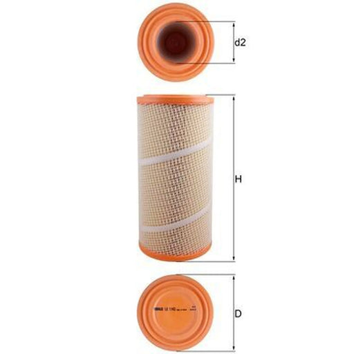 Mahle Engine Air Filter LX 1142