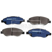Borg & Beck 4 x Front Brake Pad Set BBP2042