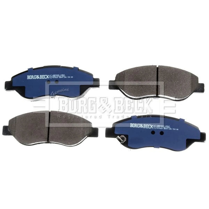 Borg & Beck 4 x Front Brake Pad Set BBP2042