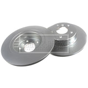 Borg & Beck 2 x Solid Rear Brake Discs BBD4085