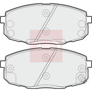 Apec Front Brake Pad Set PAD1555