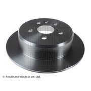 Blue Print 2 x Solid Rear Brake Discs ADT343230