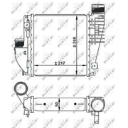 NRF Intercooler (Charge Air Cooler) 30924