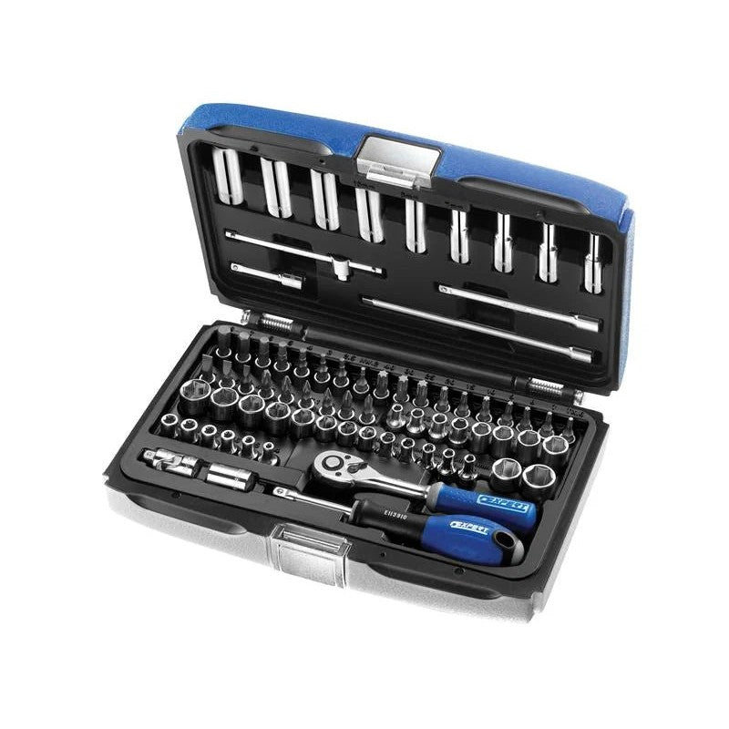 Expert 1/4in Drive Socket & Accessory Set, 73 Piece - E030707