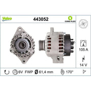 Valeo Car Alternator 12V 443052