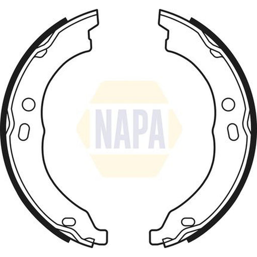 NAPA Parking Brake Shoe Set NBS5031