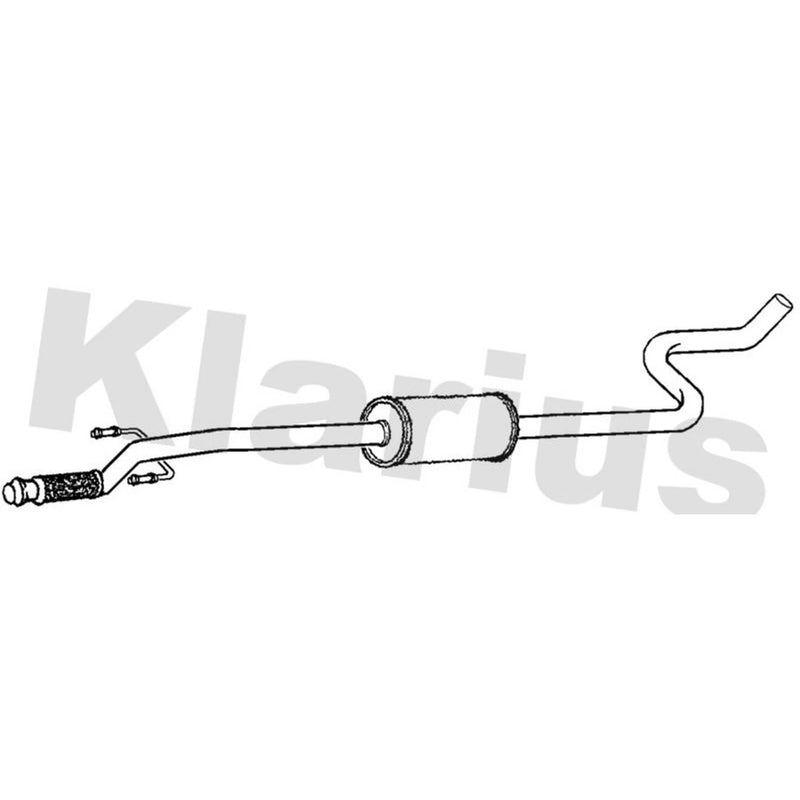 Klarius Box With Centre Pipe Centre PG927J