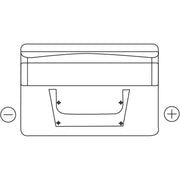 Exide Battery 12V 65Ah 540A EC652