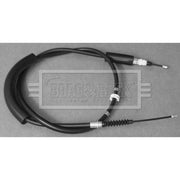 Borg & Beck Handbrake Cable Left Rear BKB3282