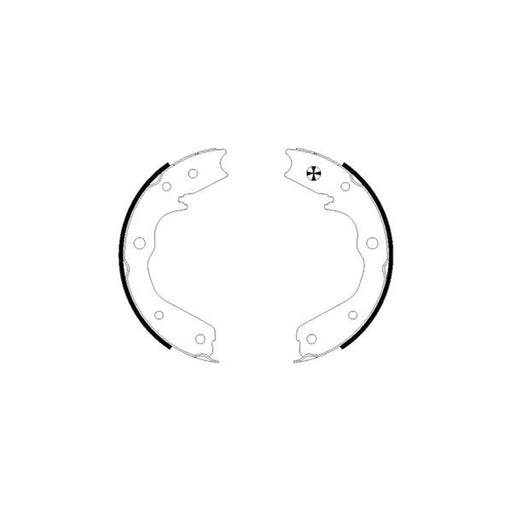 Textar Parking Brake Shoe Set 91059200