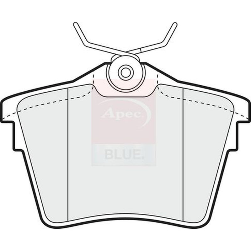 Apec Rear Brake Pad Set PD3122