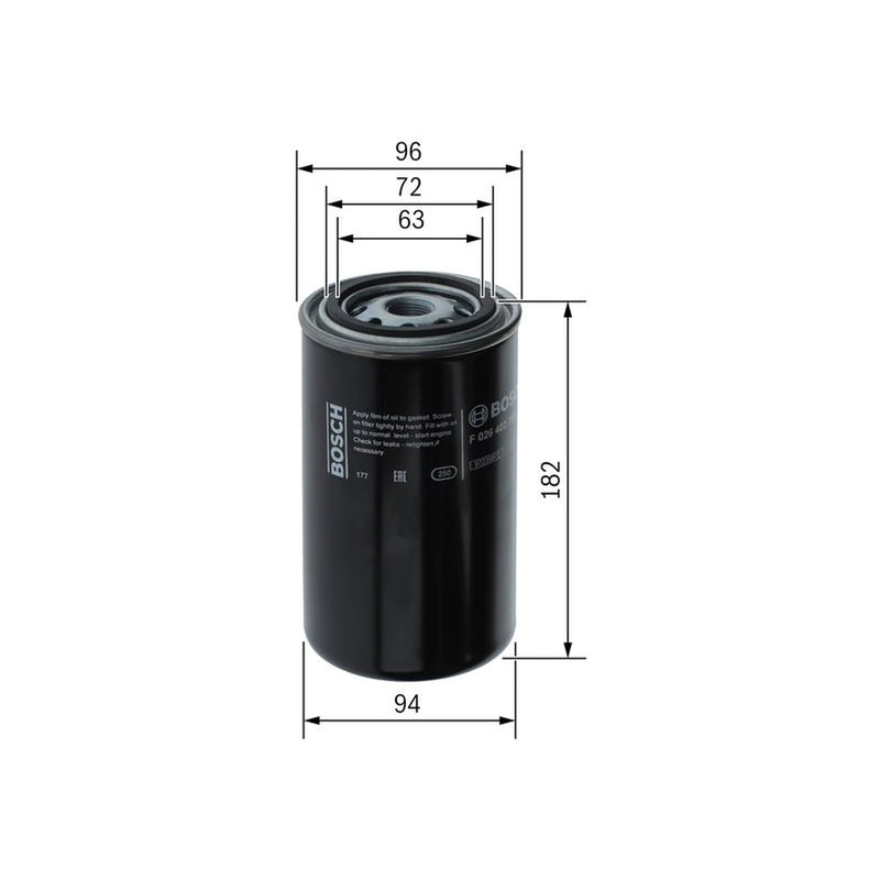 Bosch Fuel Filter Element F 026 402 790