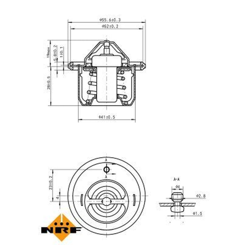 NRF Thermostat,Coolant 725152