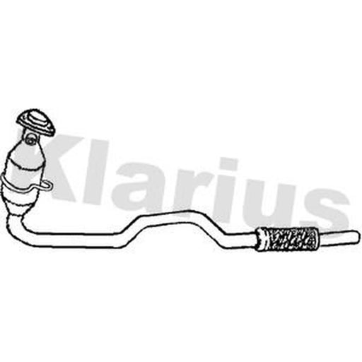 Klarius Catalyst Type Approved With Pipe Front 321160