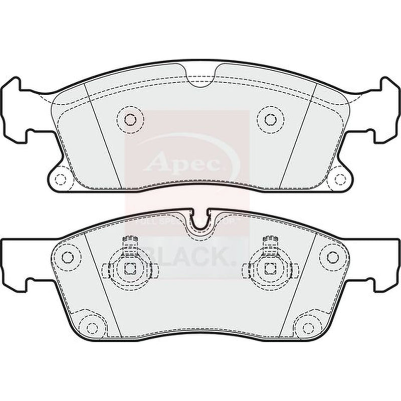 Apec Front Brake Pad Set PAD1924B