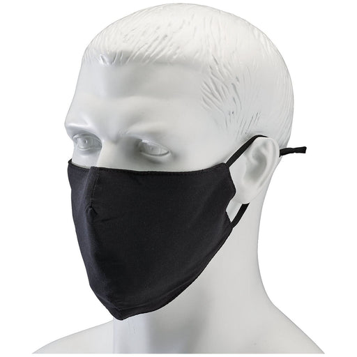 Draper Fabric Reusable Face Masks, Black (Pack of 2) 94701 Draper  - Town Parts
