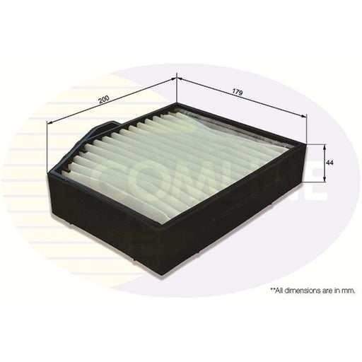 Comline Cabin Air Filter (Pollen Filter) EKF401
